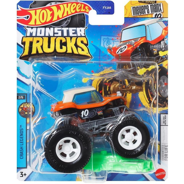 Hot Wheels Monster Trucks Meyers Manx 10 Mattel HWC69