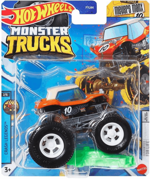 Hot Wheels Monster Trucks Meyers Manx 10 Mattel HWC69