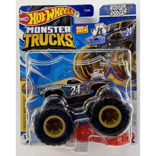 Hot Wheels Monster Trucks Rodger Dodger Mattel HTM59