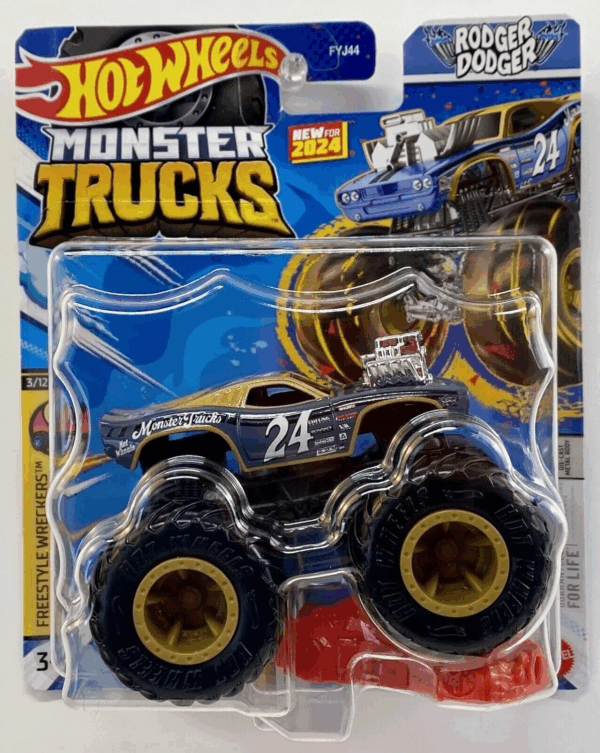 Hot Wheels Monster Trucks Rodger Dodger Mattel HTM59