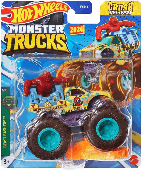 Hot Wheels Monster Trucks Crush Delivery Mattel HTM25