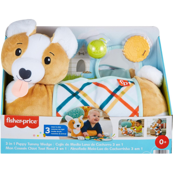 Fisher Price Cojin Cachorro 3 en 1 Mattel HJW10