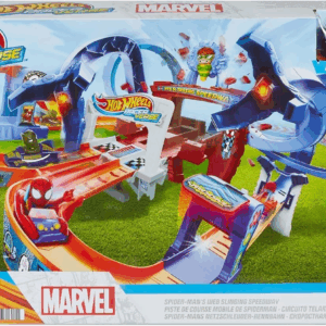 Hot Wheels Pista Telaraña de Spiderman Mattel HTM08
