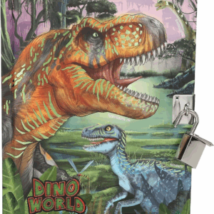 Dino World Diario con Candado Depesche 13244