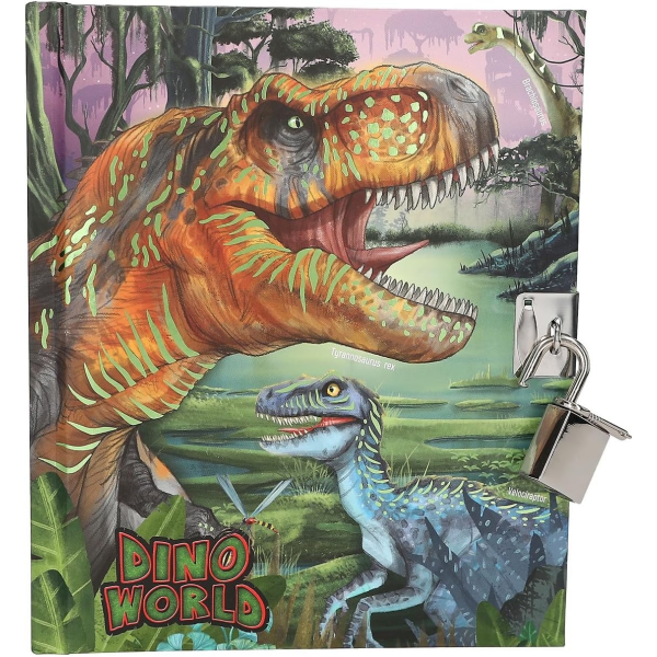 Dino World Diario con Candado Depesche 13244