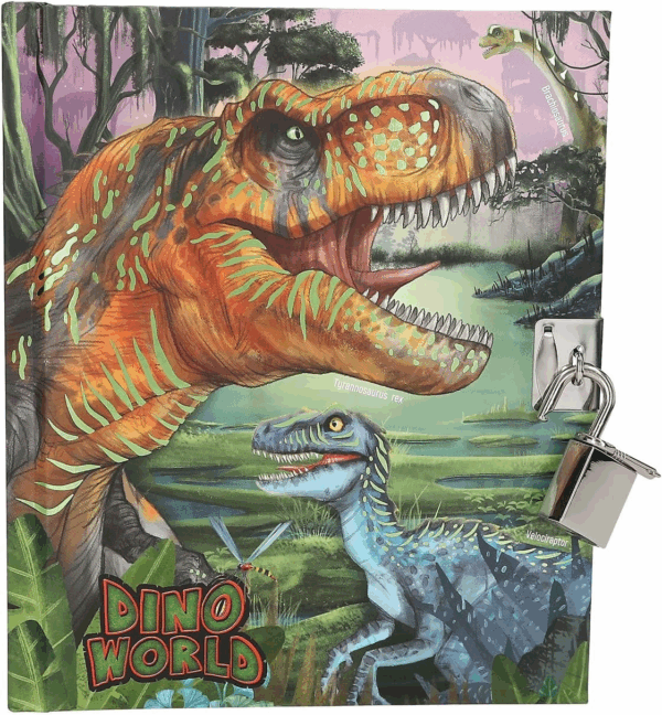 Dino World Diario con Candado Depesche 13244