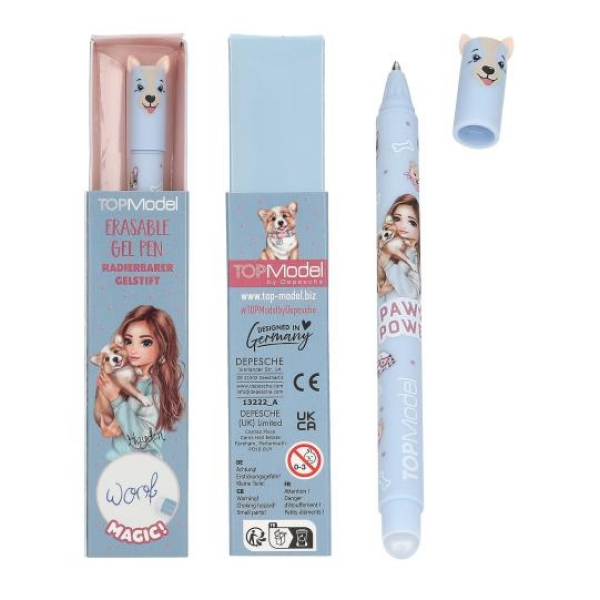 Top Model Boligrafo Azul Borrable Kitty Depesche