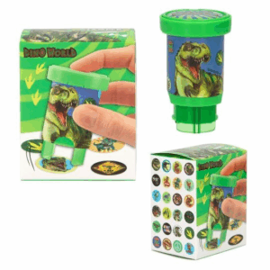 Dino World Estampador de Pegatinas Depesche