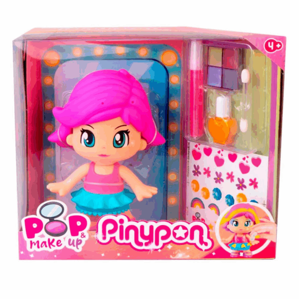 Pinypon - Pop & Make Up Muñeca y maquillaje PNY70000