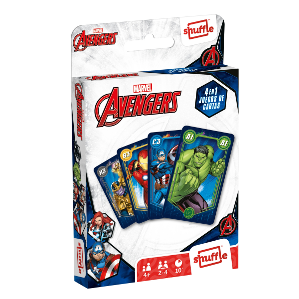 Baraja de Cartas Avengers Shuffle