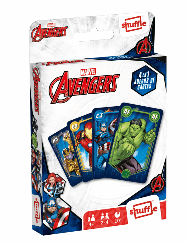 Baraja de Cartas Avengers Shuffle