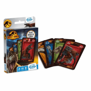 Baraja de Cartas Jurassic World Shuffle