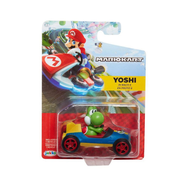 Coche Yoshi Mario Kart Jakks