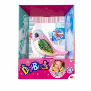 Digi Birds Blanco y Rosa 2