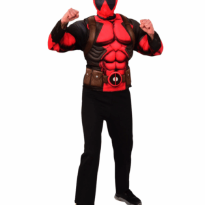 Top y Mascara DEadpool Adulto Rubies