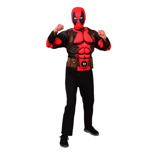 Top y Mascara DEadpool Adulto Rubies