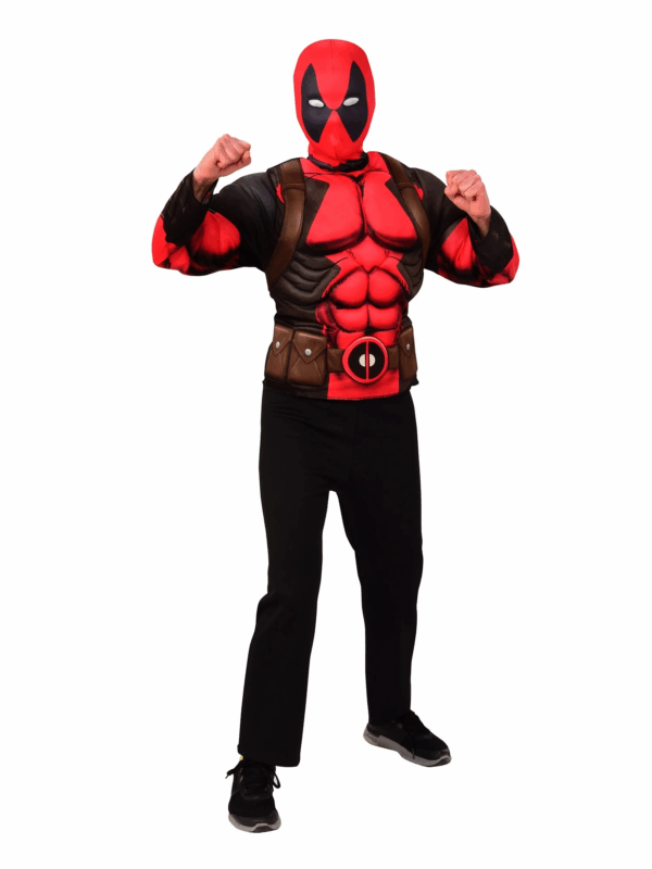 Top y Mascara DEadpool Adulto Rubies