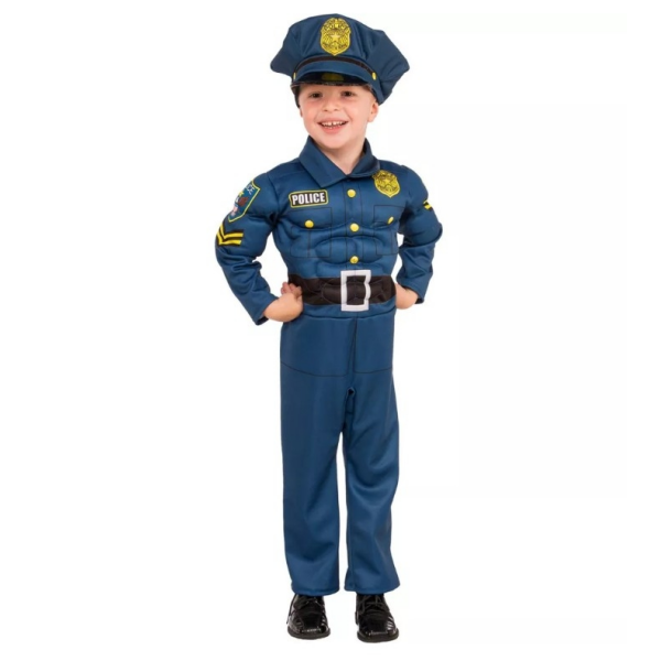 Disfraz Policia Talla 5-7 años Rubies