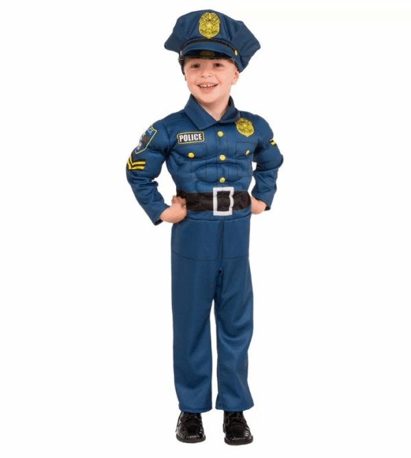 Disfraz Policia Talla 5-7 años Rubies