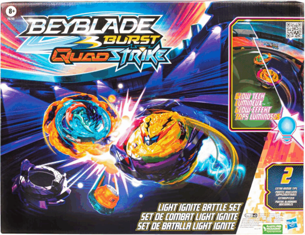 Beyblade Burst Set de Batalla Light Ignite Hasbro
