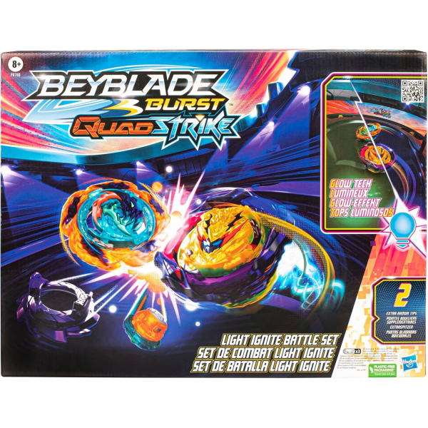 Beyblade Burst Set de Batalla Light Ignite Hasbro
