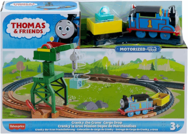 Thomas Colocacion de Carga de Cranky Mattel HGY79