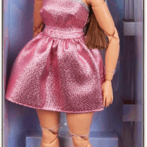 Barbie Looks 24 Morena Vestido Rosa HRM16