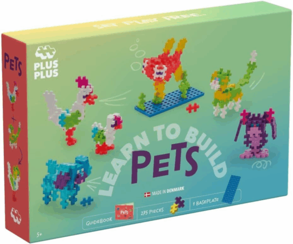 Plus Plus Leapn to build Pets Ludilo