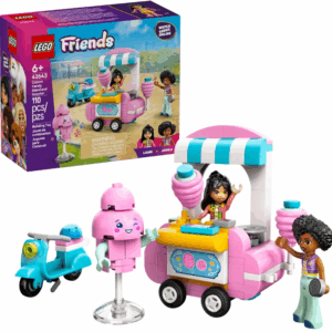 Lego 42643 Puesto de Algodon de Azucar y Moto Lego Friends