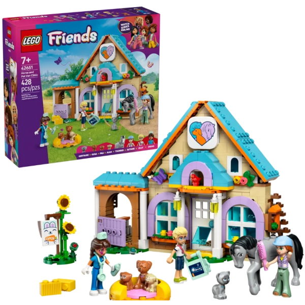 Lego 42651 Caballo y clínica veterinaria Lego Friends