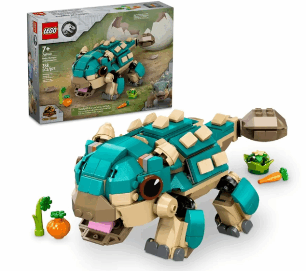 Lego 76962 Bumpy bebé: Ankylosaurus Lego Jurassic
