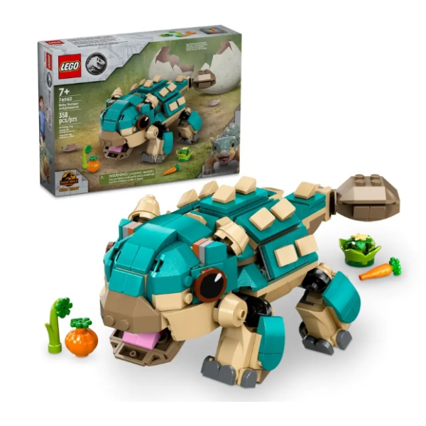 Lego 76962 Bumpy bebé: Ankylosaurus Lego Jurassic