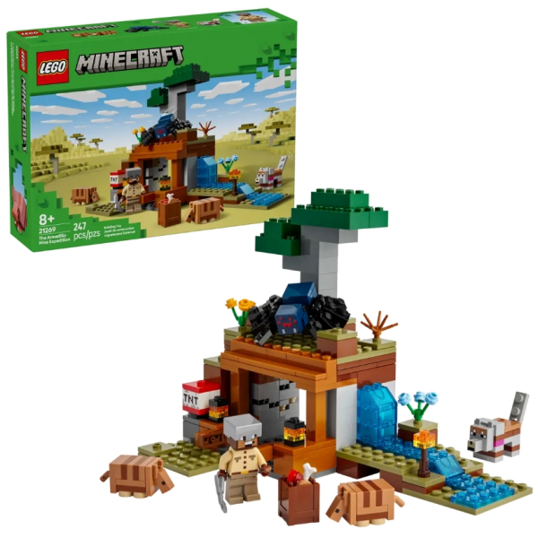 Lego 21269 La expedicion a la mina del armadillo Lego Minecraft