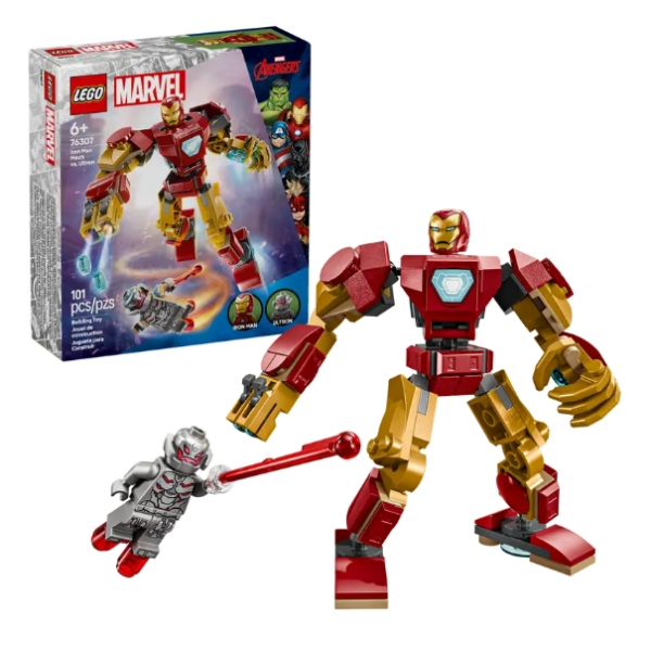 Lego 76307 Armadura robotica de Iron Man Ultron Lego Marvel
