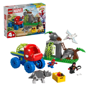 Lego 11199 Todoterreno dinosaurio y equipo Spidey al rescate Lego Marvel