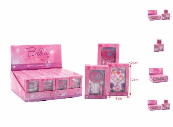 Set de maquillaje surtido Bella 27582. precio unitario