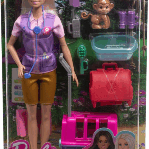 Barbie Rescatadora y Cuidadora de Animales Mattel HRG50