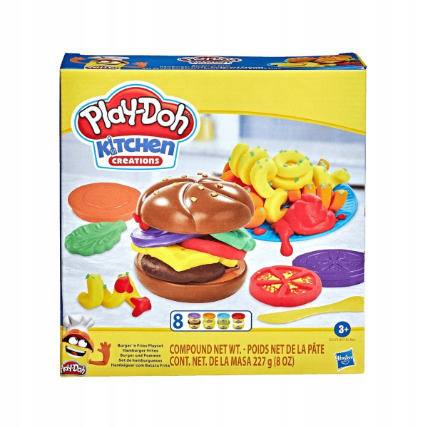 Play Doh Set de Hamburguesas Hasbro E5472