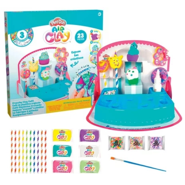 Play Doh Air Clay Cafe de Plastilina Crujiente Hasbro
