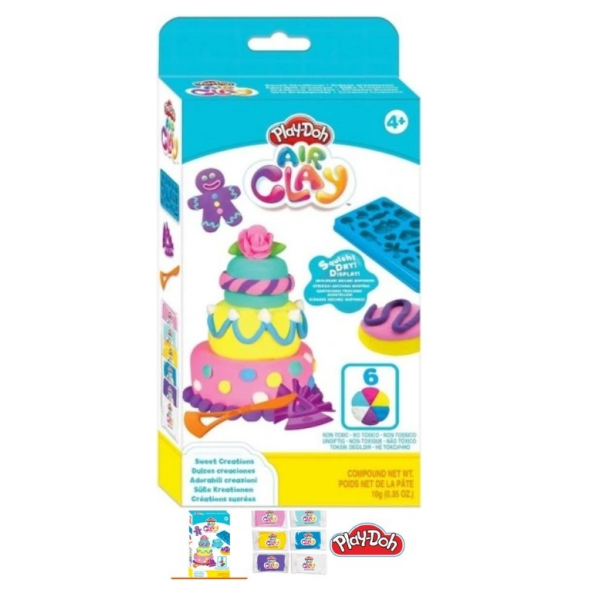 Play Doh Air Clay Dulces Creaciones Hasbro