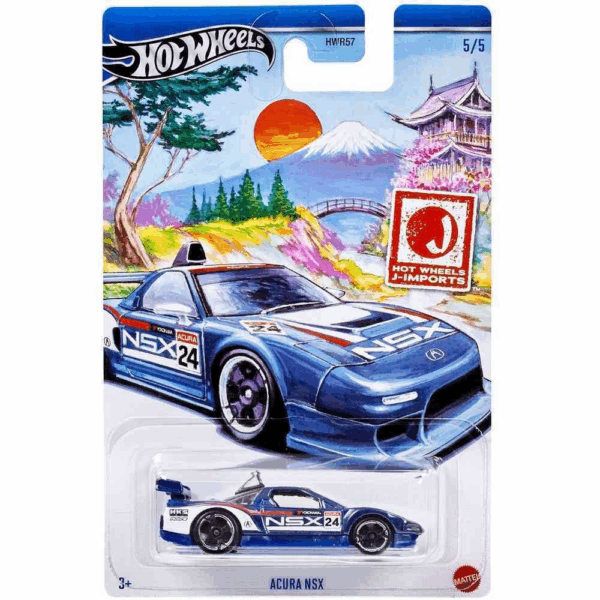 Hot Wheels Acura NSX J-Imports 5/5 Mattel HRT04