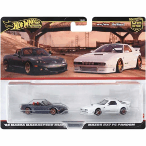 Hot Wheels Car Culture 04 Mazda Mazdaspeed Miata Mazda RX7 FC Pandem Mattel HRR75