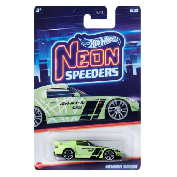 Hot Wheels Neon Speeders Honda S2000 6/8 Mattel HRW72