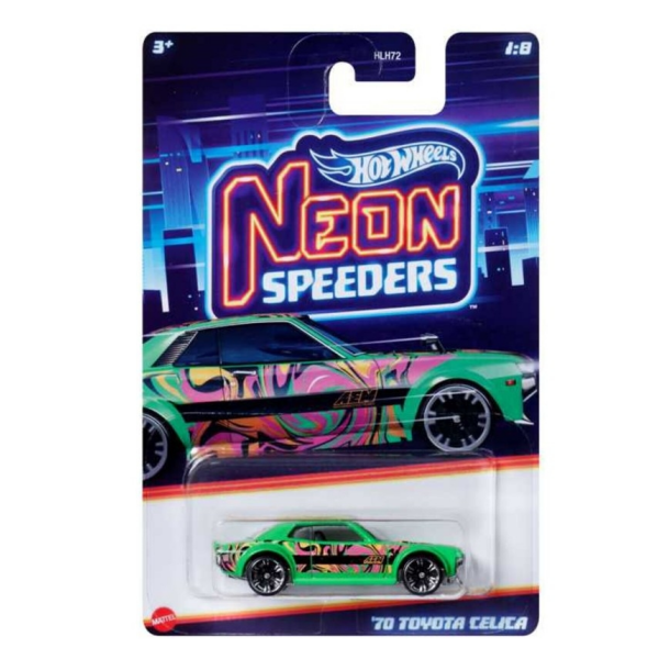 Hot Wheels Neon Speeders 70 Toyota Celica 1/8 Mattel HRW67
