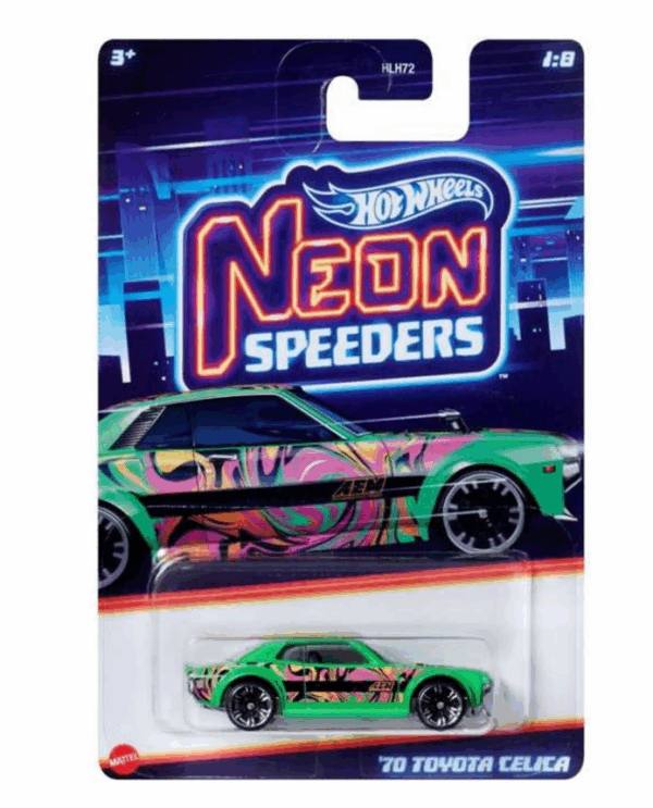 Hot Wheels Neon Speeders 70 Toyota Celica 1/8 Mattel HRW67