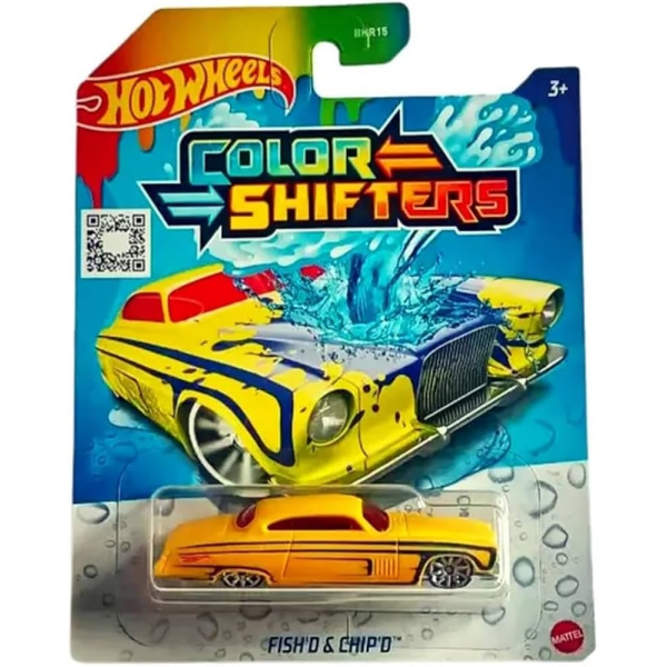 Hot Wheels Color Shifters Fish'd Chip'd Mattel BHR31