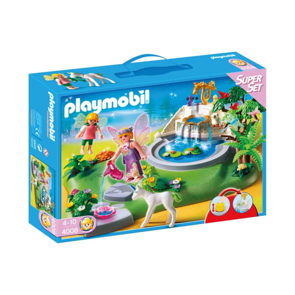 Playmobil 4008 Super Set Jardin con Hadas