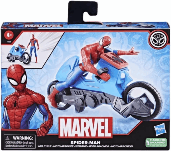 Spiderman Moto Aracnida Hasbro F5074