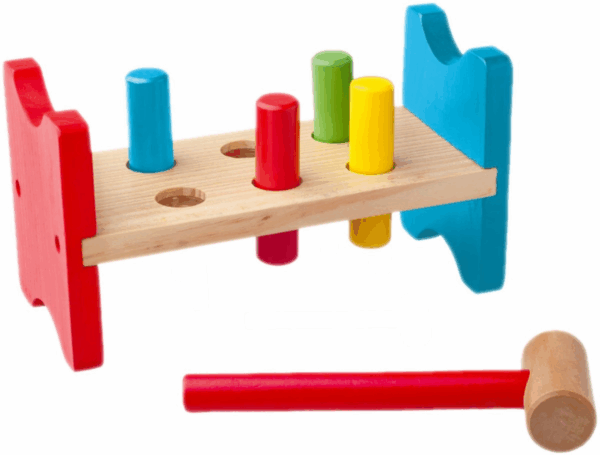 Banco con Martillo de Madera Woodyland