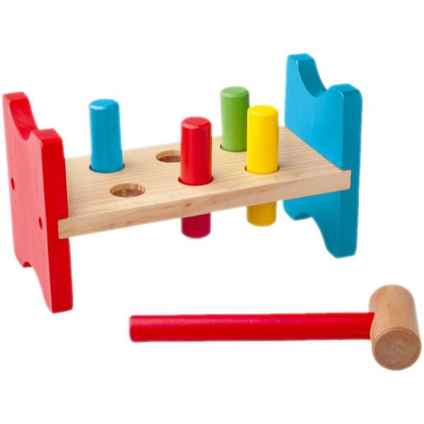 Banco con Martillo de Madera Woodyland